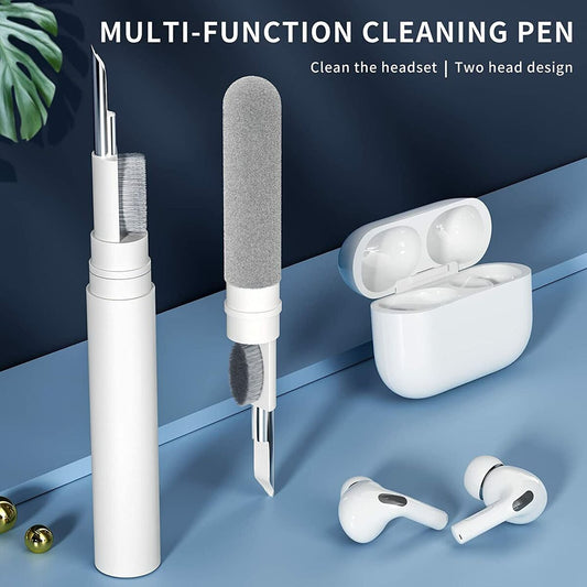 Cleaner Kit Compatible with Airpods, Earbuds Cleaning kit,Cleaning Pen with Brus